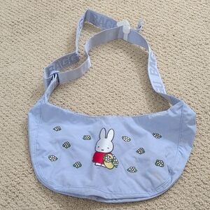Brand New Baggu x Miffy Medium Nylon Crescent Bag